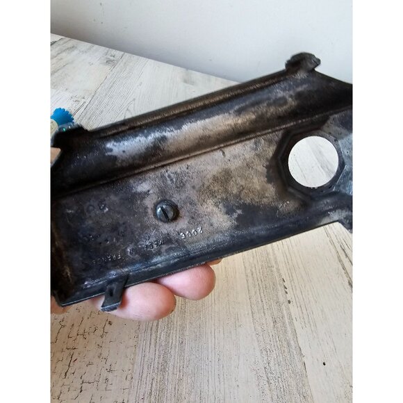 Vintage Virgin Mary inkwell holy water lourdes dicamni container religious Franc - Picture 9 of 11